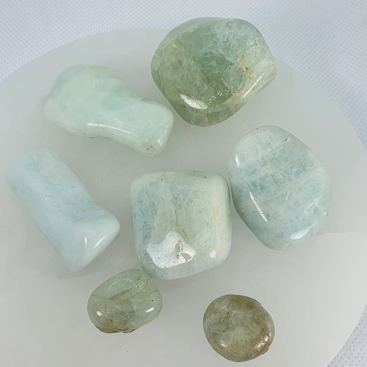 Crystals - Aquamarine Tumbled Stone