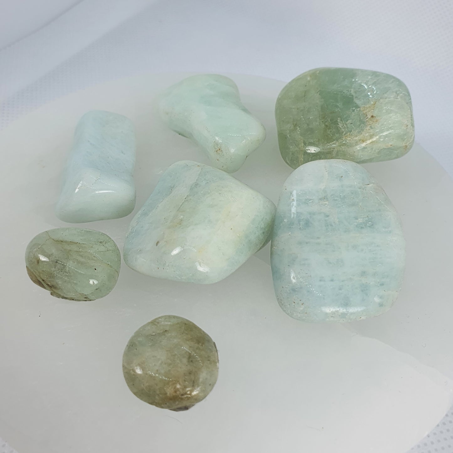Crystals - Aquamarine Tumbled Stone