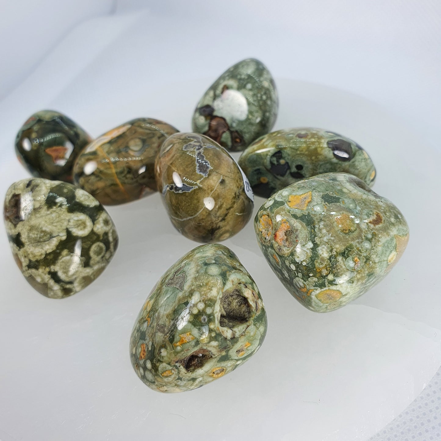 Crystals - Jasper (Rainforest) Tumbled Stone