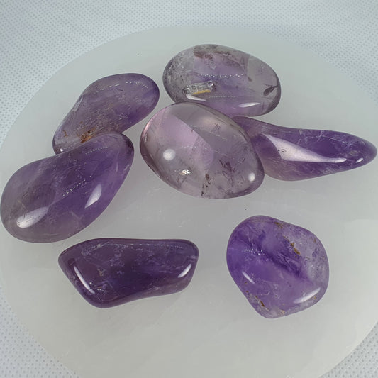 Crystals - Amethyst Tumbled Stone