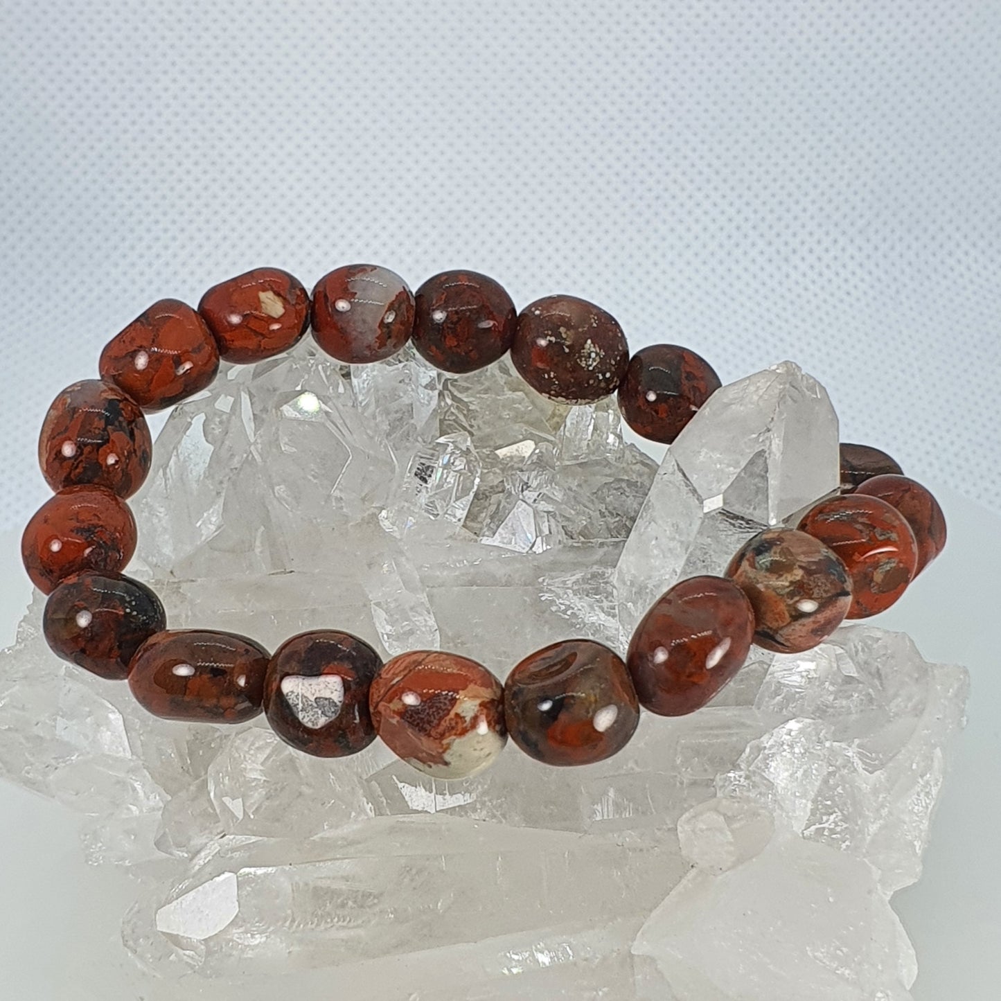 Crystals - Jasper (Red) Bracelet