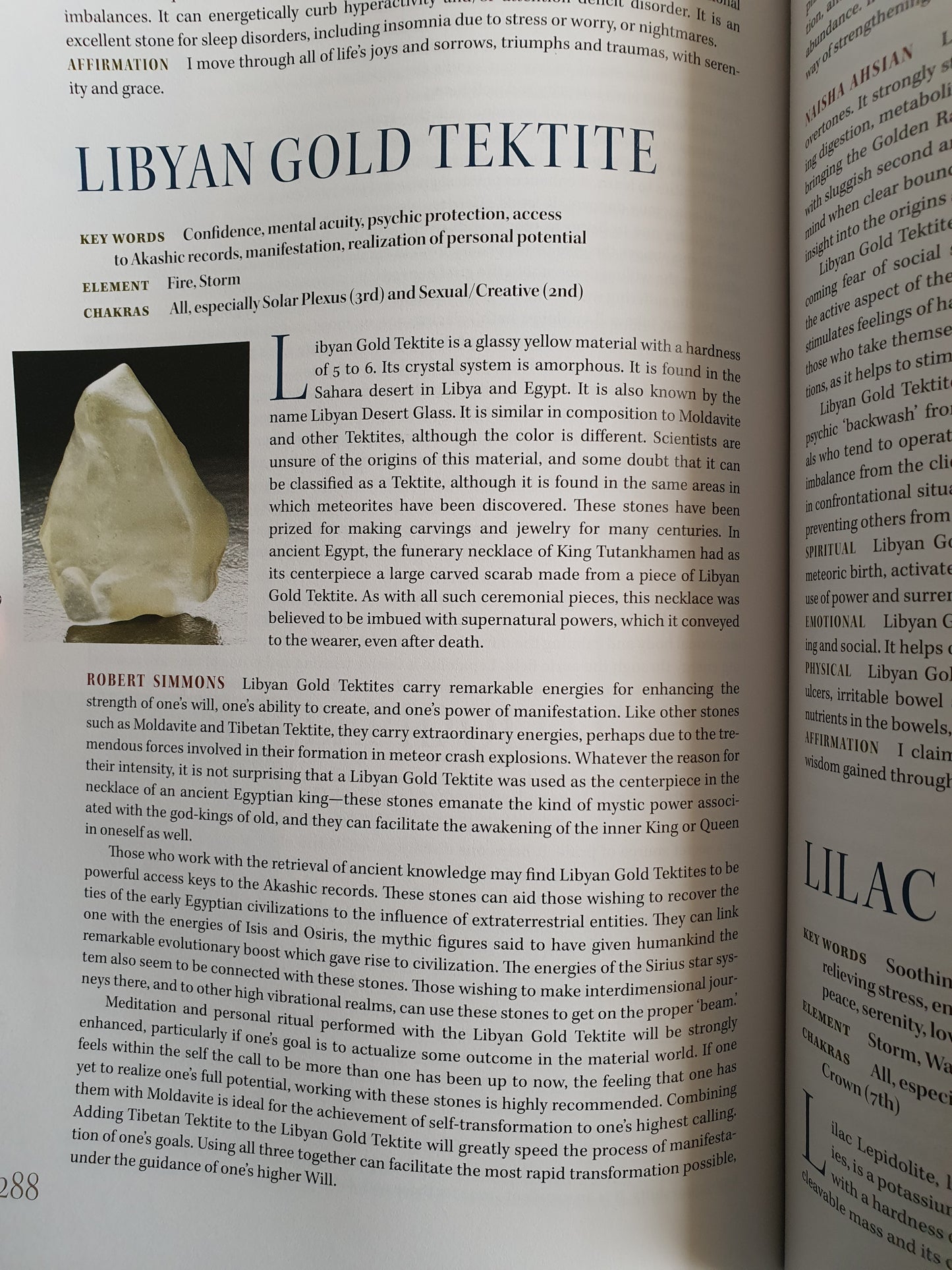 Crystals - Libyan Desert Glass