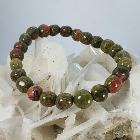 Crystals - Unakite Bracelet