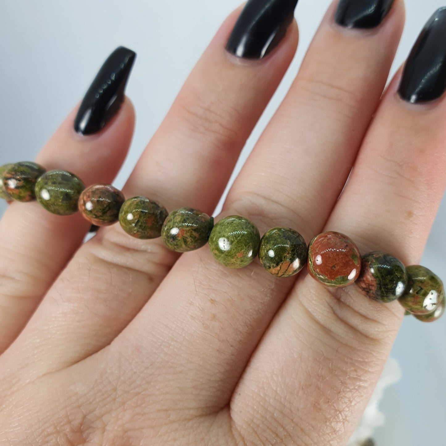 Crystals - Unakite Bracelet