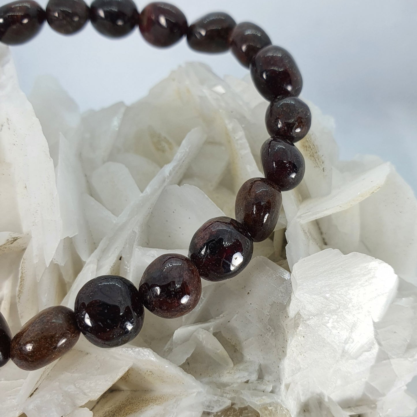 Crystals - Garnet Bracelet