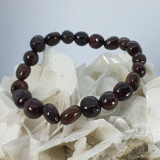 Crystals - Garnet Bracelet