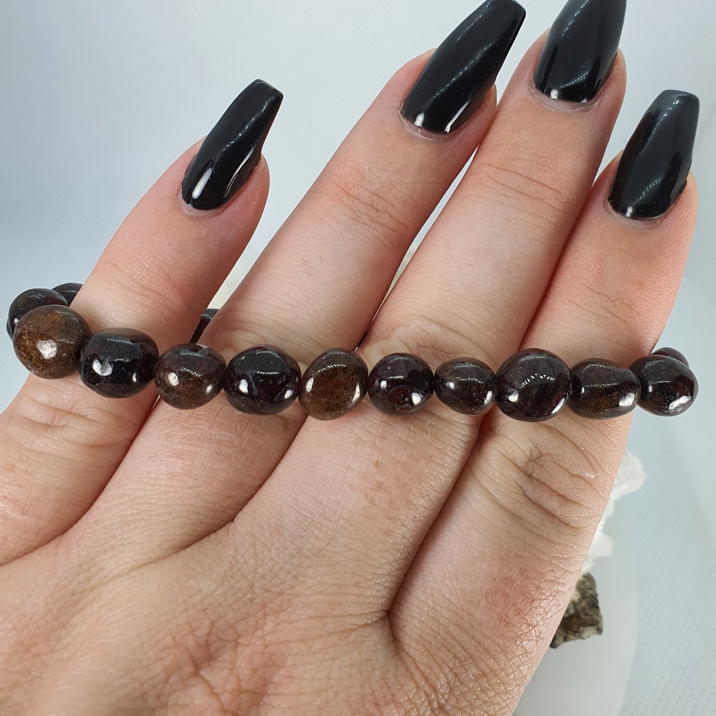 Crystals - Garnet Bracelet