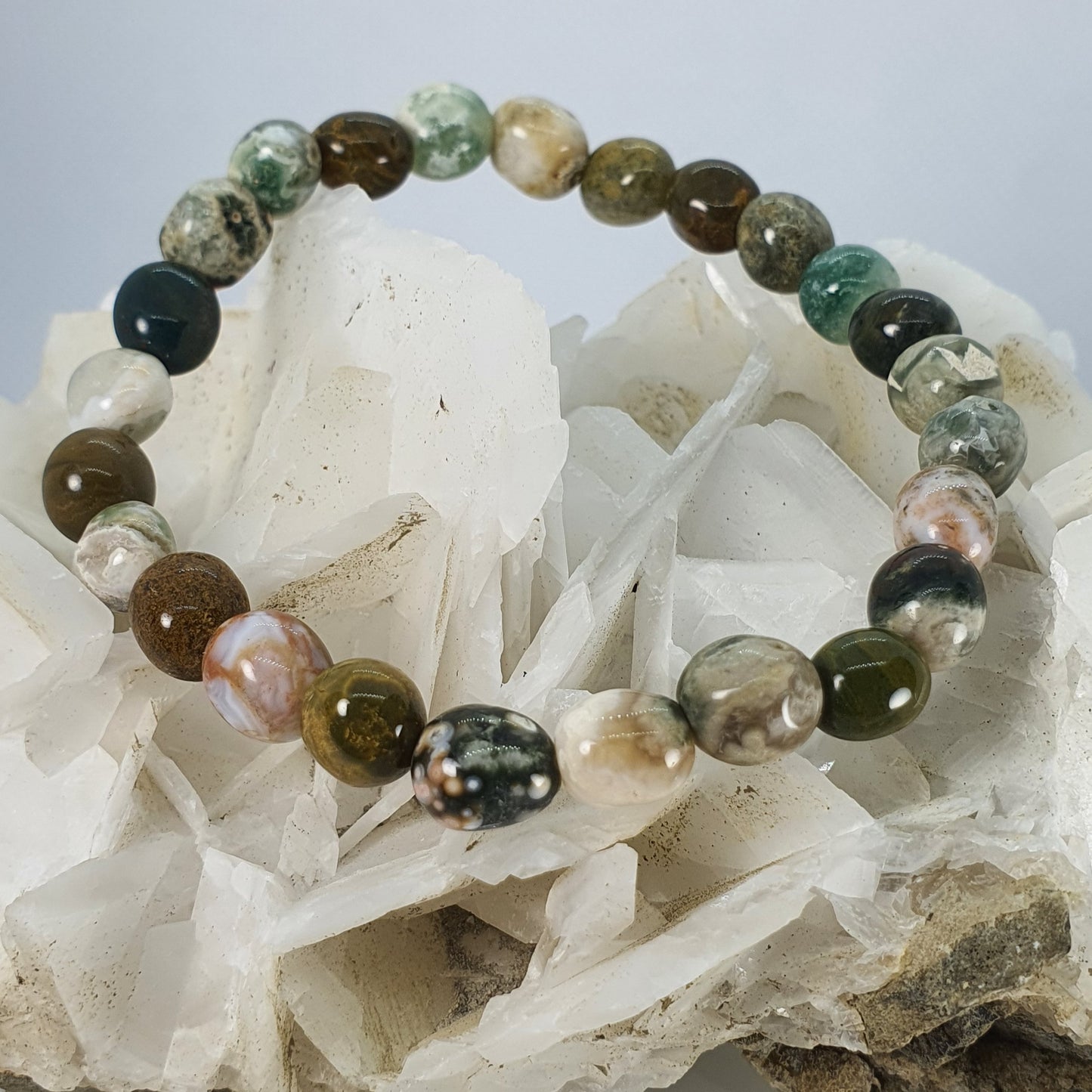 Crystals - Ocean Jasper Bracelet