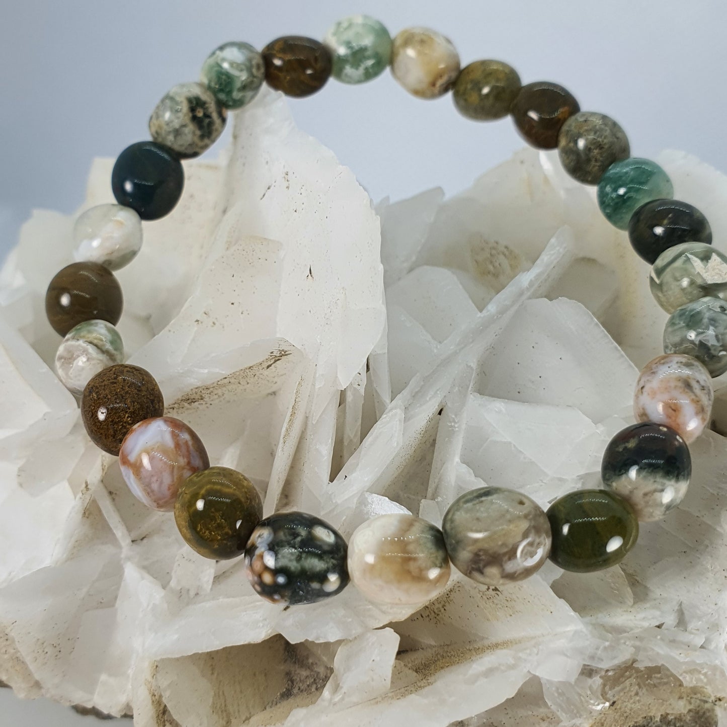 Crystals - Ocean Jasper Bracelet