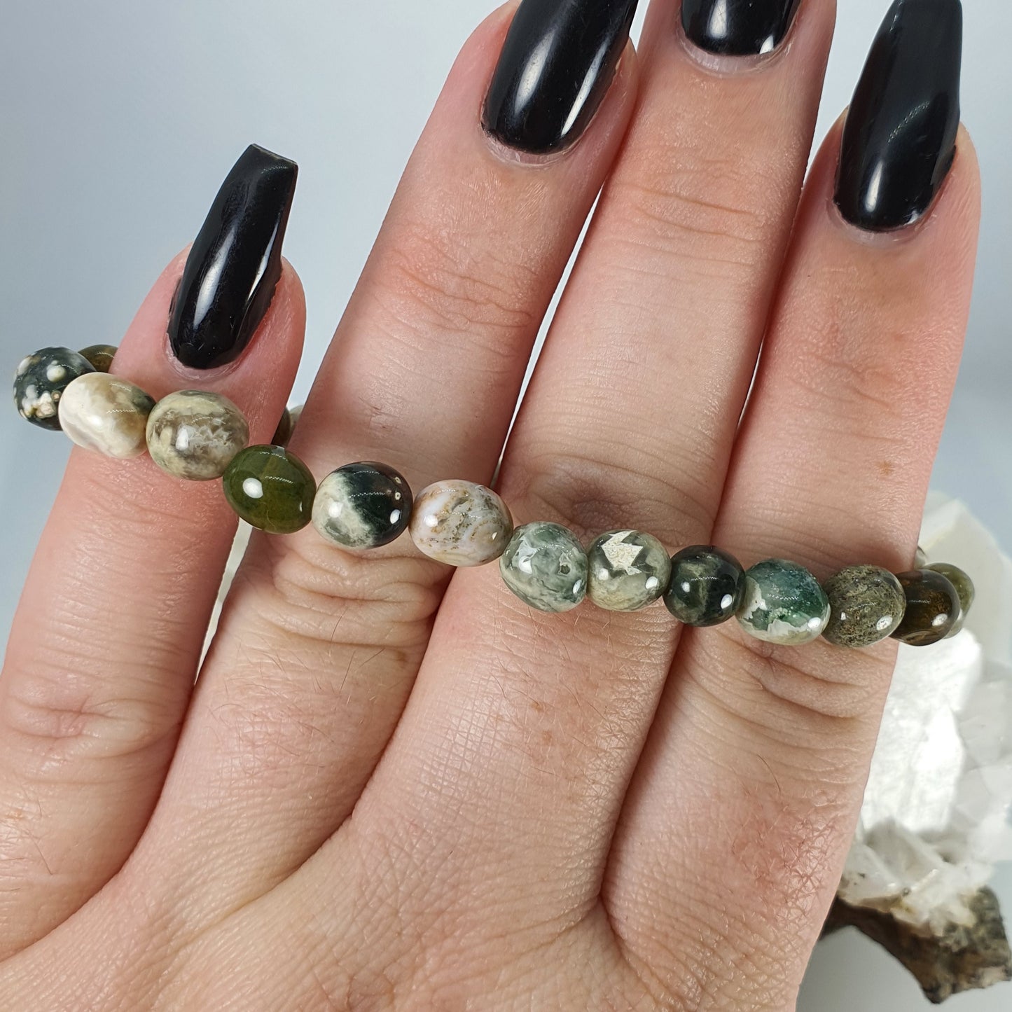 Crystals - Ocean Jasper Bracelet