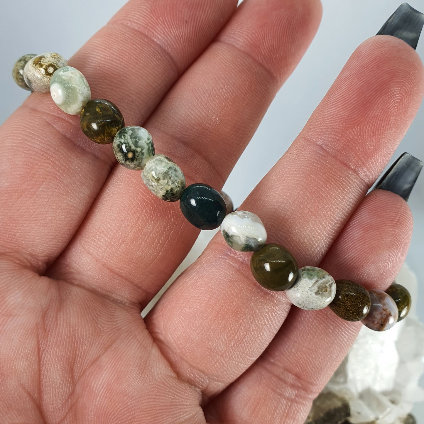Crystals - Ocean Jasper Bracelet
