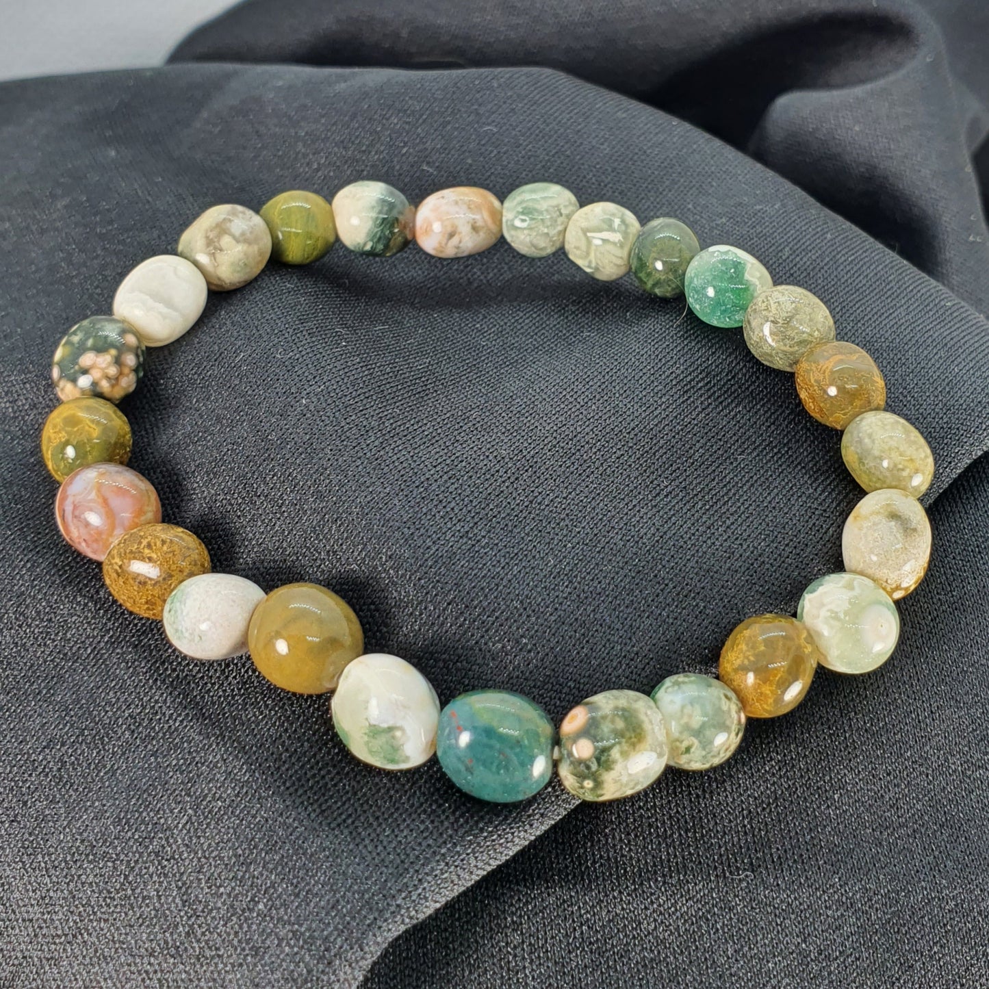 Crystals - Ocean Jasper Bracelet