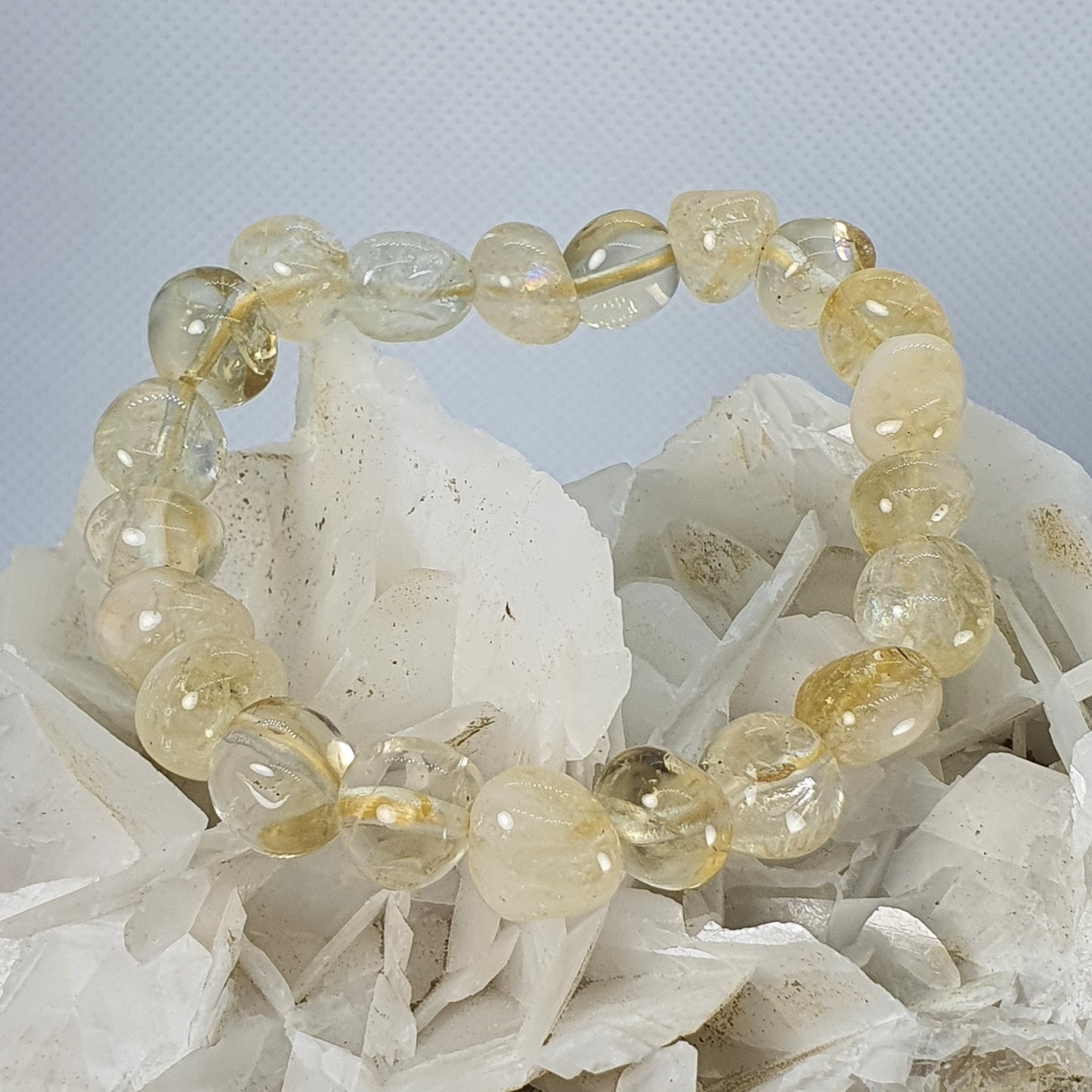 Crystals - Citrine Bracelet (Medium Bead)