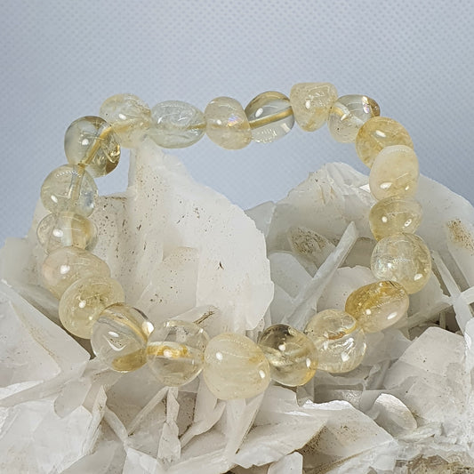 Crystals - Citrine Bracelet (Medium Bead)