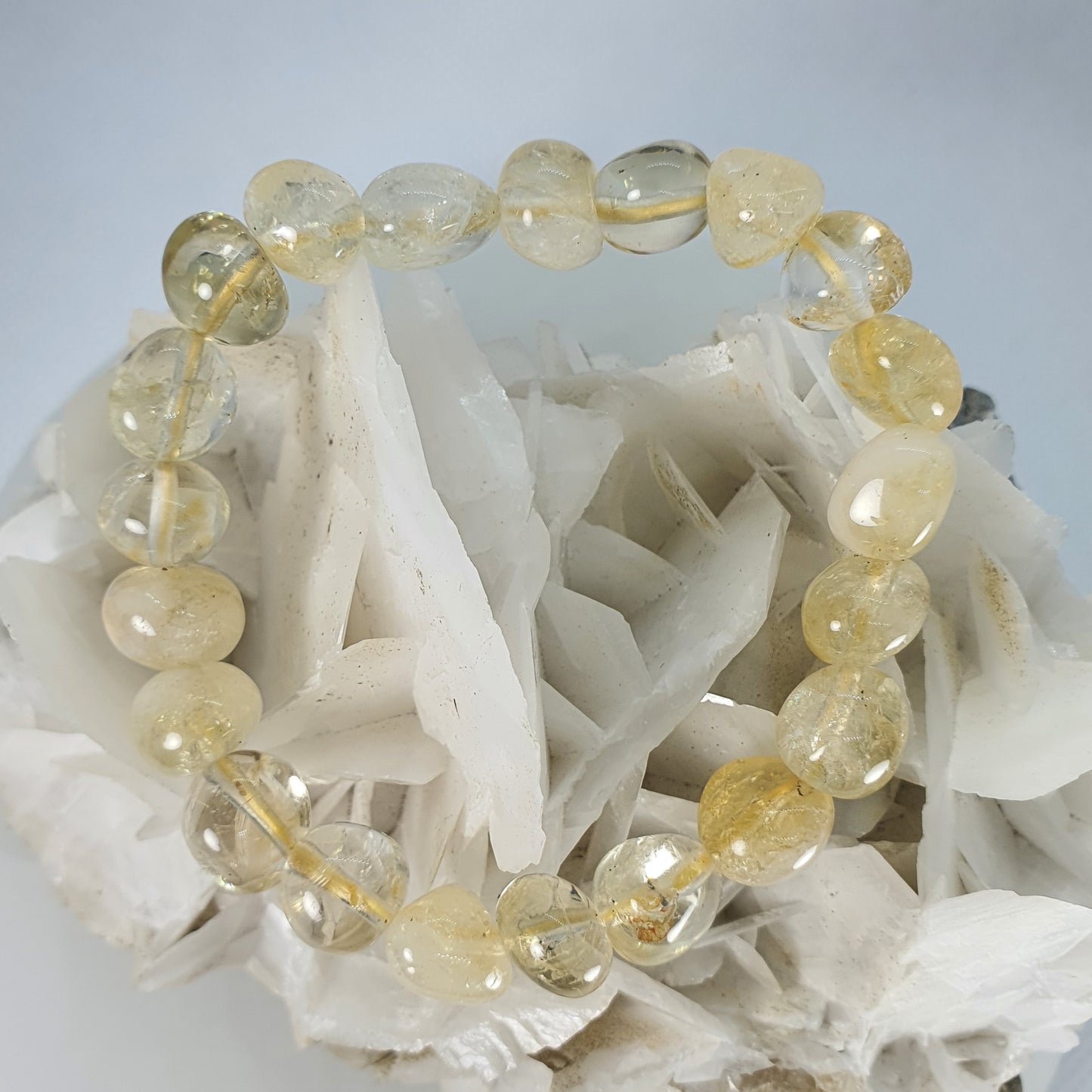 Crystals - Citrine Bracelet (Medium Bead)