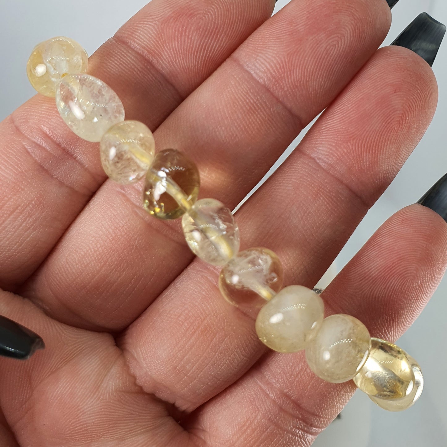 Crystals - Citrine Bracelet (Medium Bead)