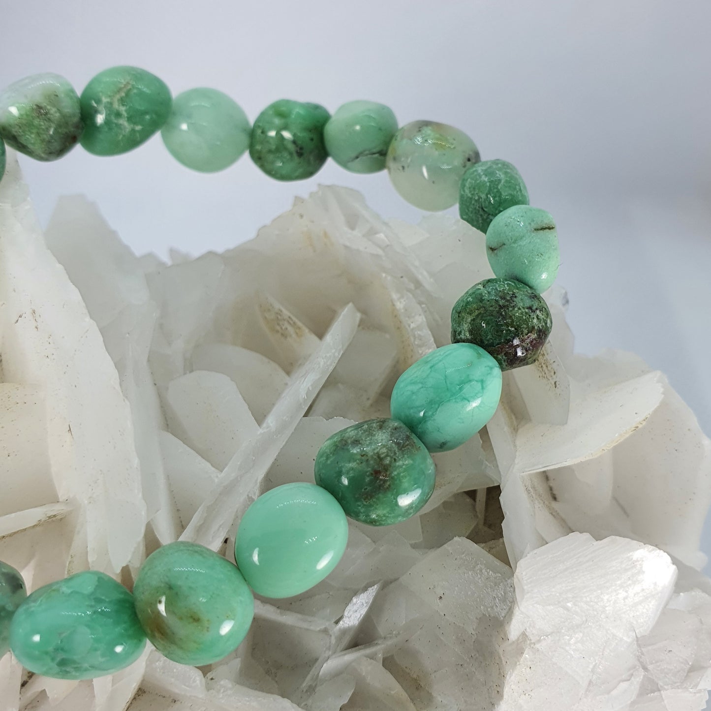 Crystals - Chrysoprase Bracelet