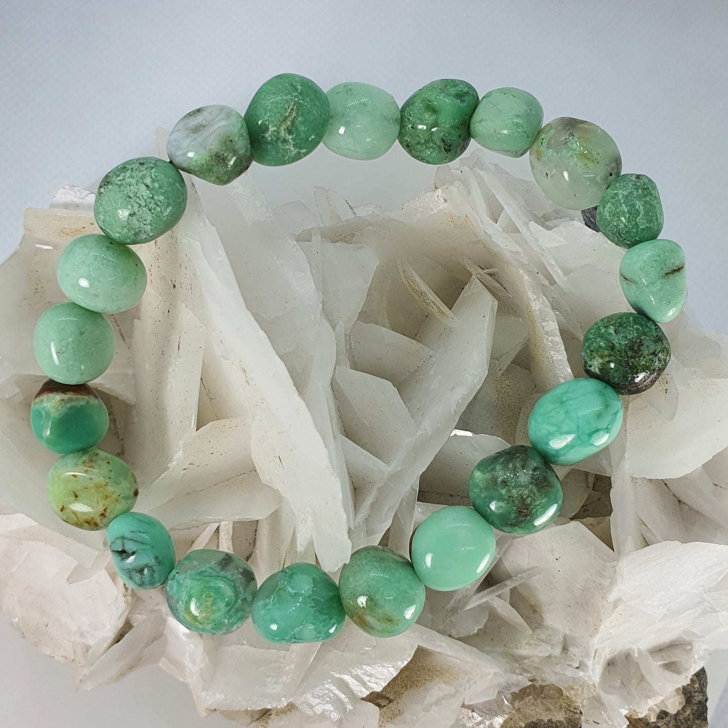 Crystals - Chrysoprase Bracelet
