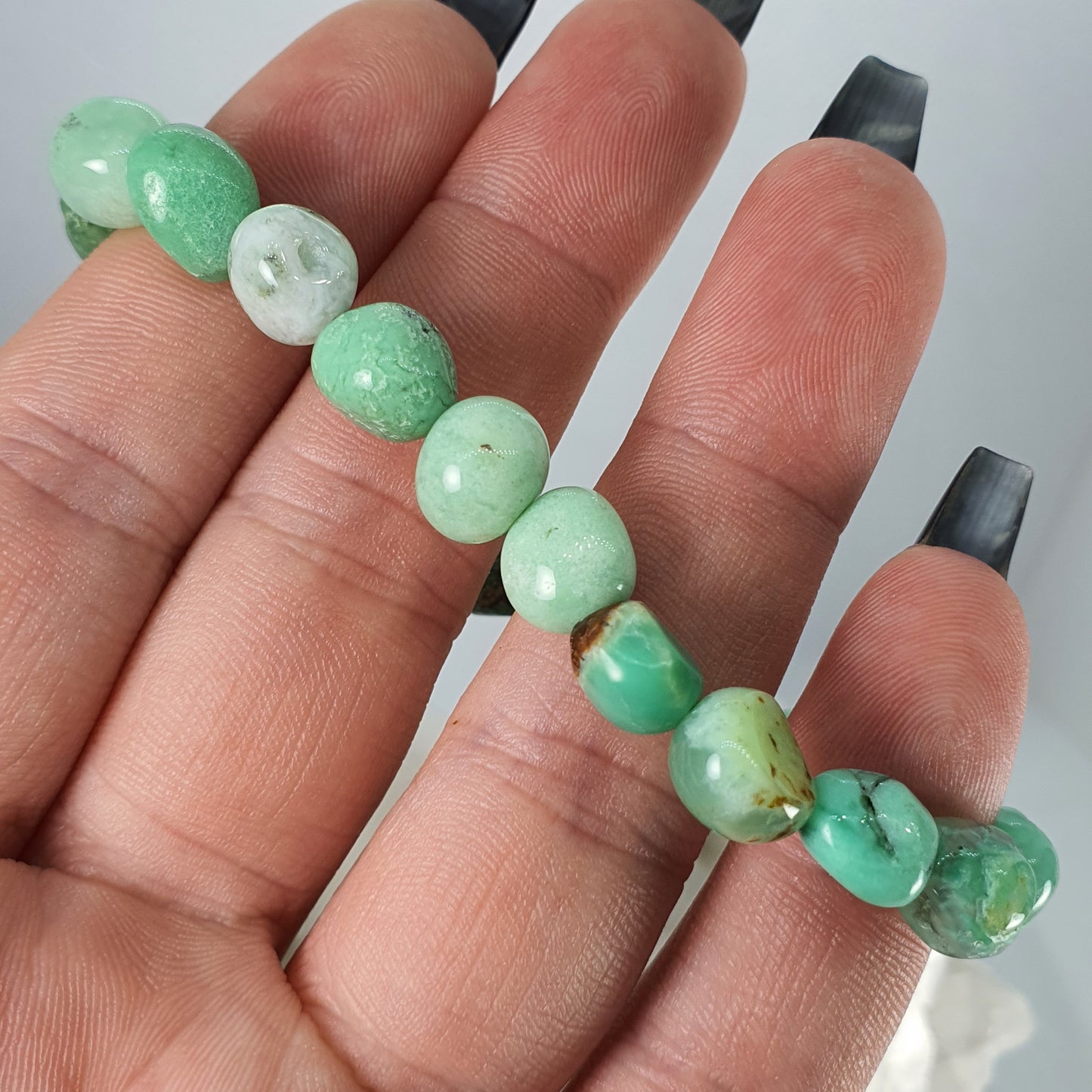 Crystals - Chrysoprase Bracelet