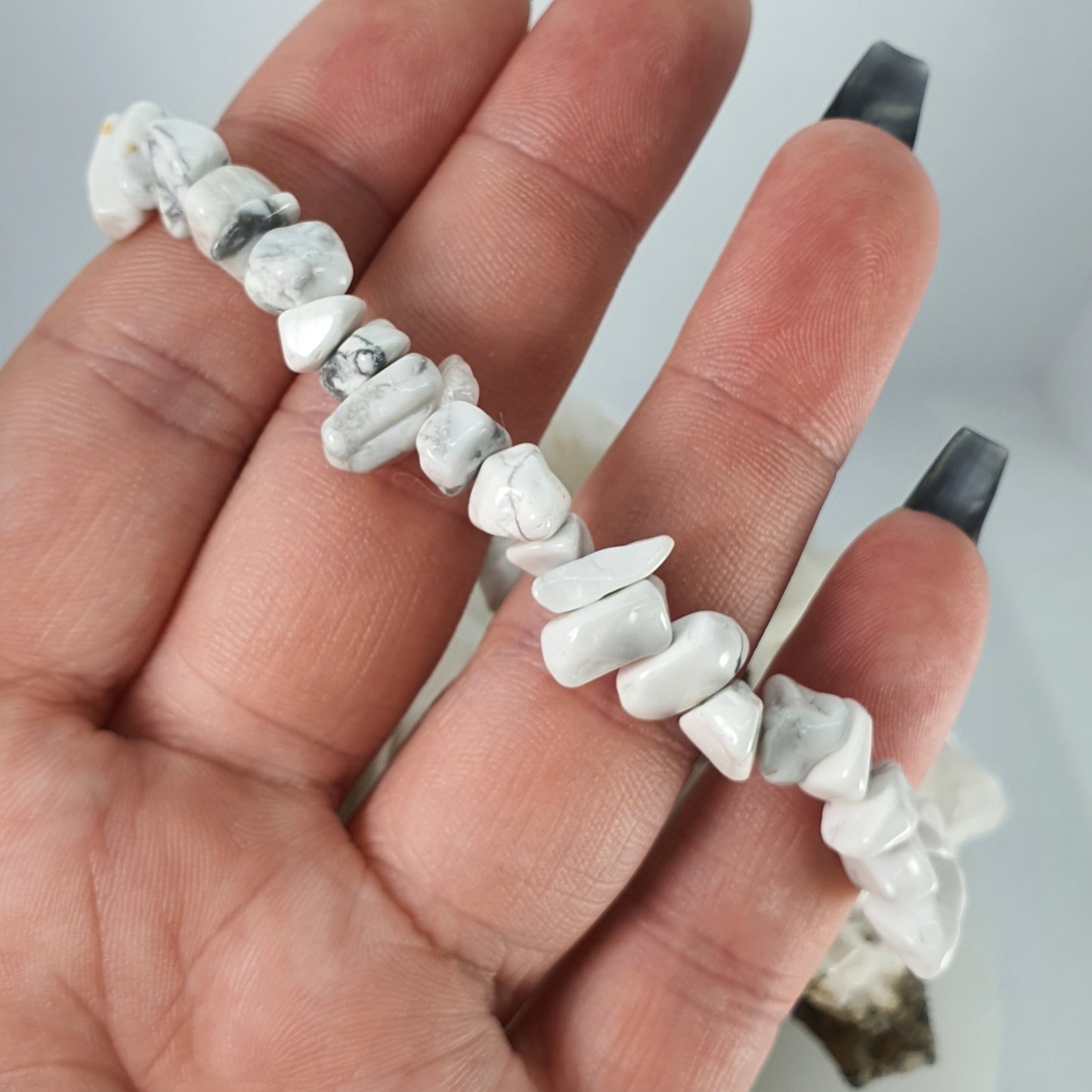 Crystals - Howlite Bracelet (Chips)