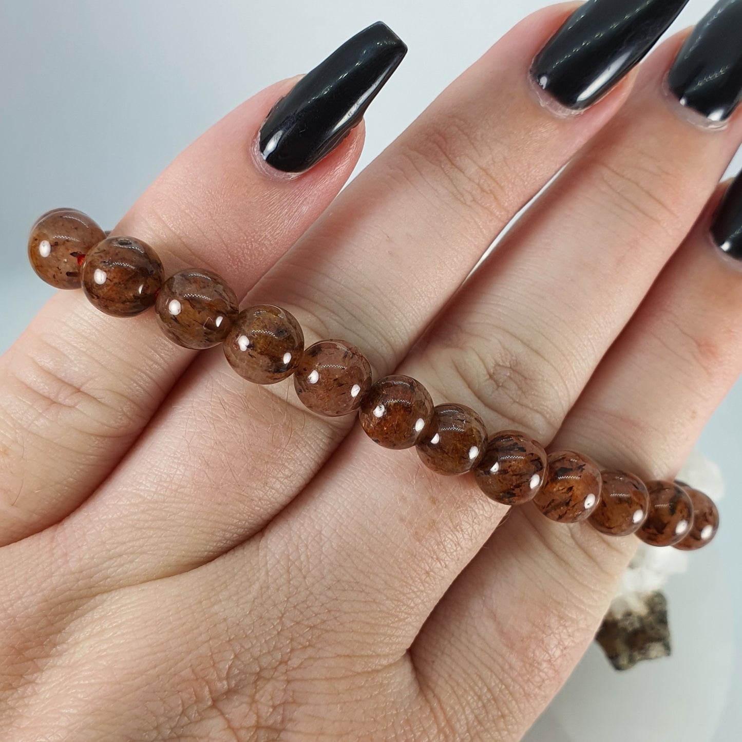 Crystals - Red Rutile Bracelet