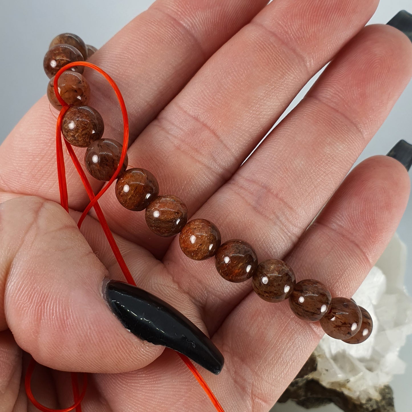 Crystals - Red Rutile Bracelet