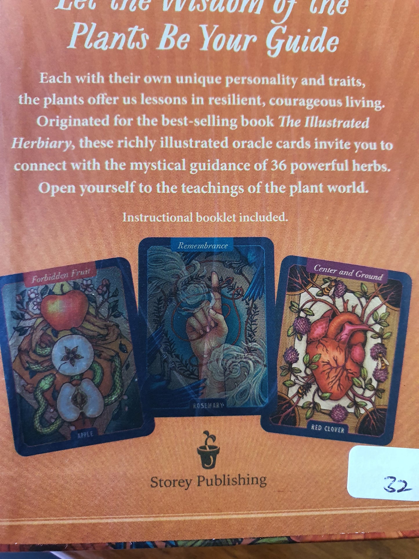 The Illustrated Herbiary Oracle Cards