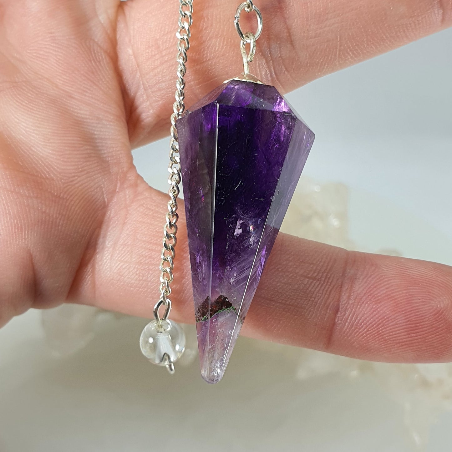 Crystals - Amethyst Pendulum