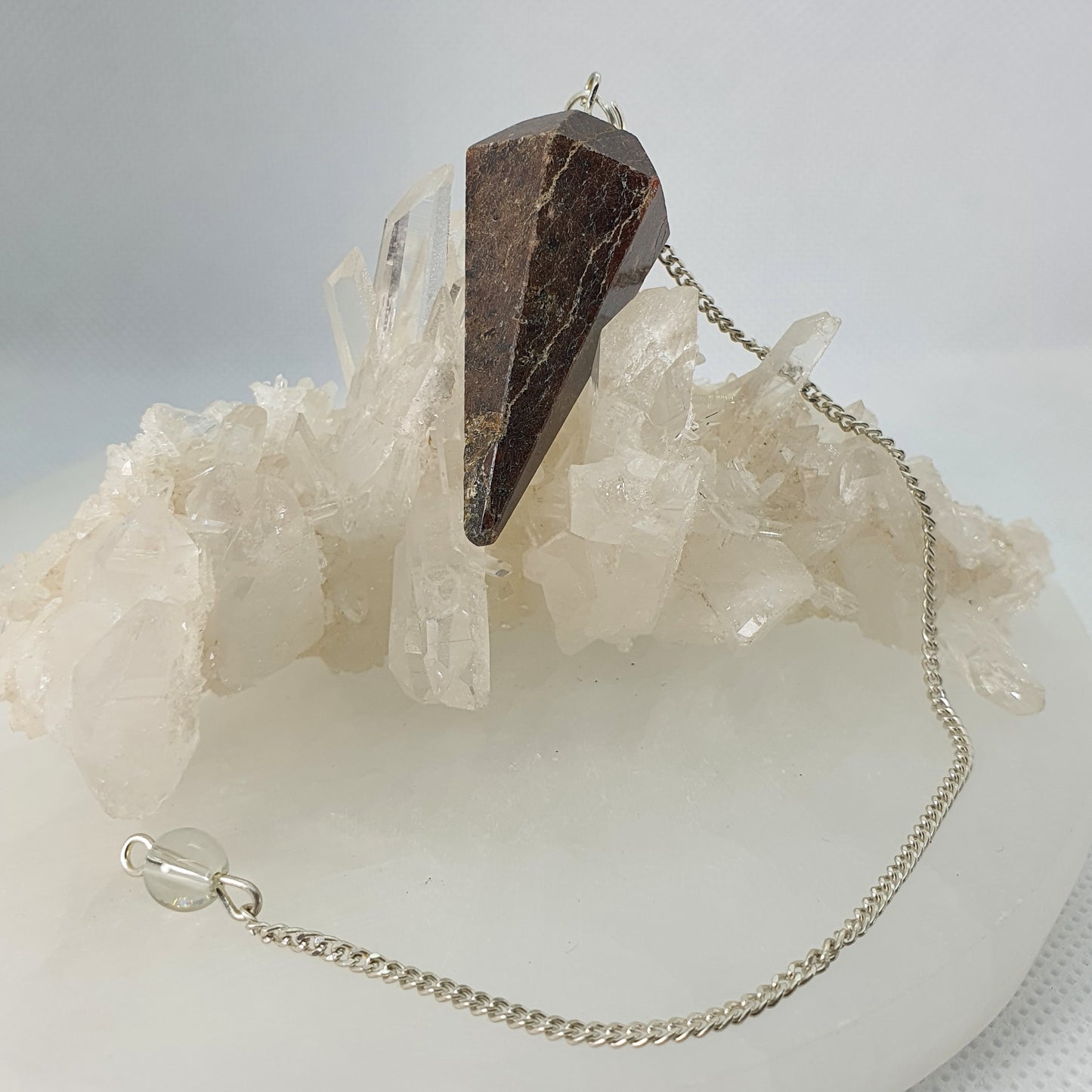 Crystals - Garnet Pendulum