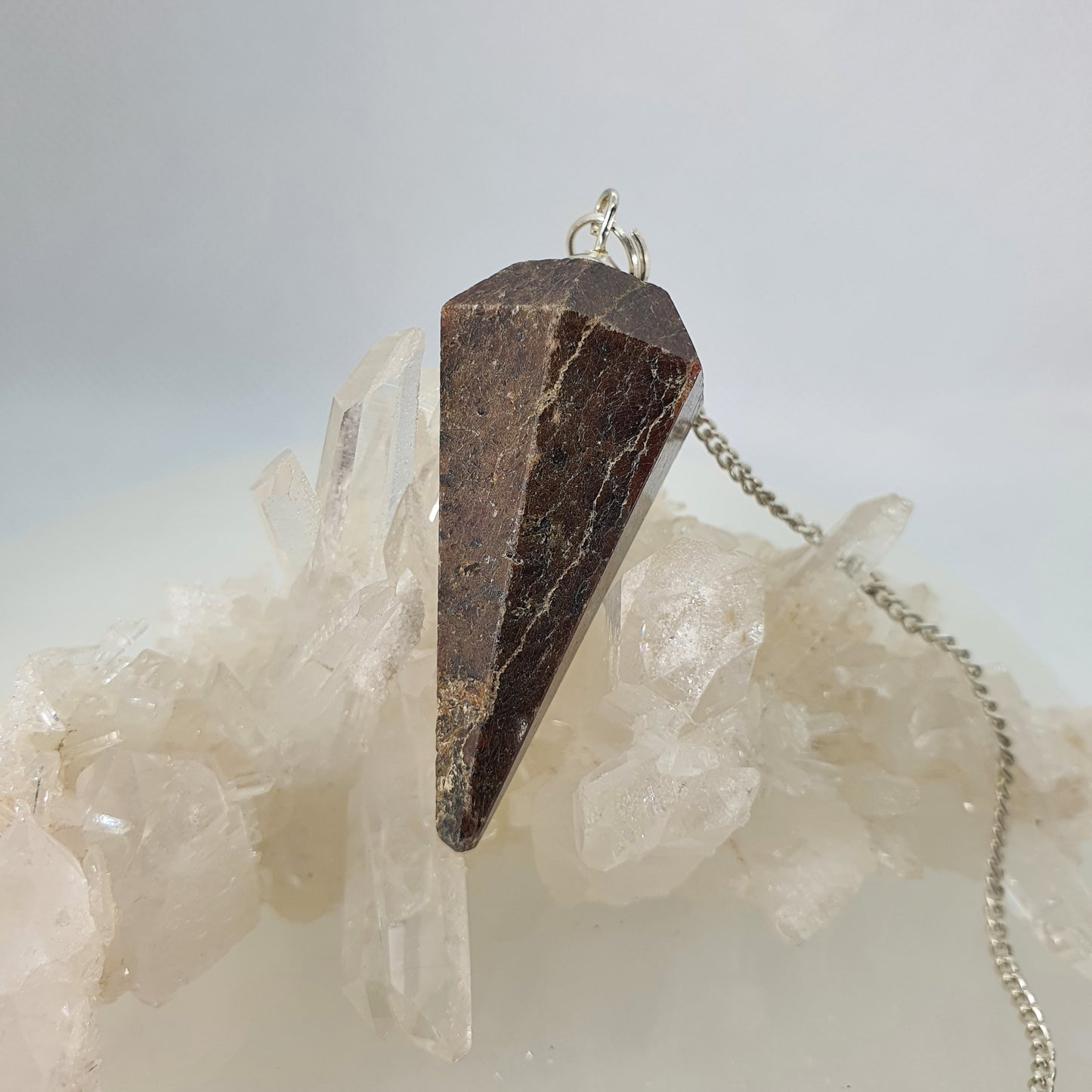 Crystals - Garnet Pendulum