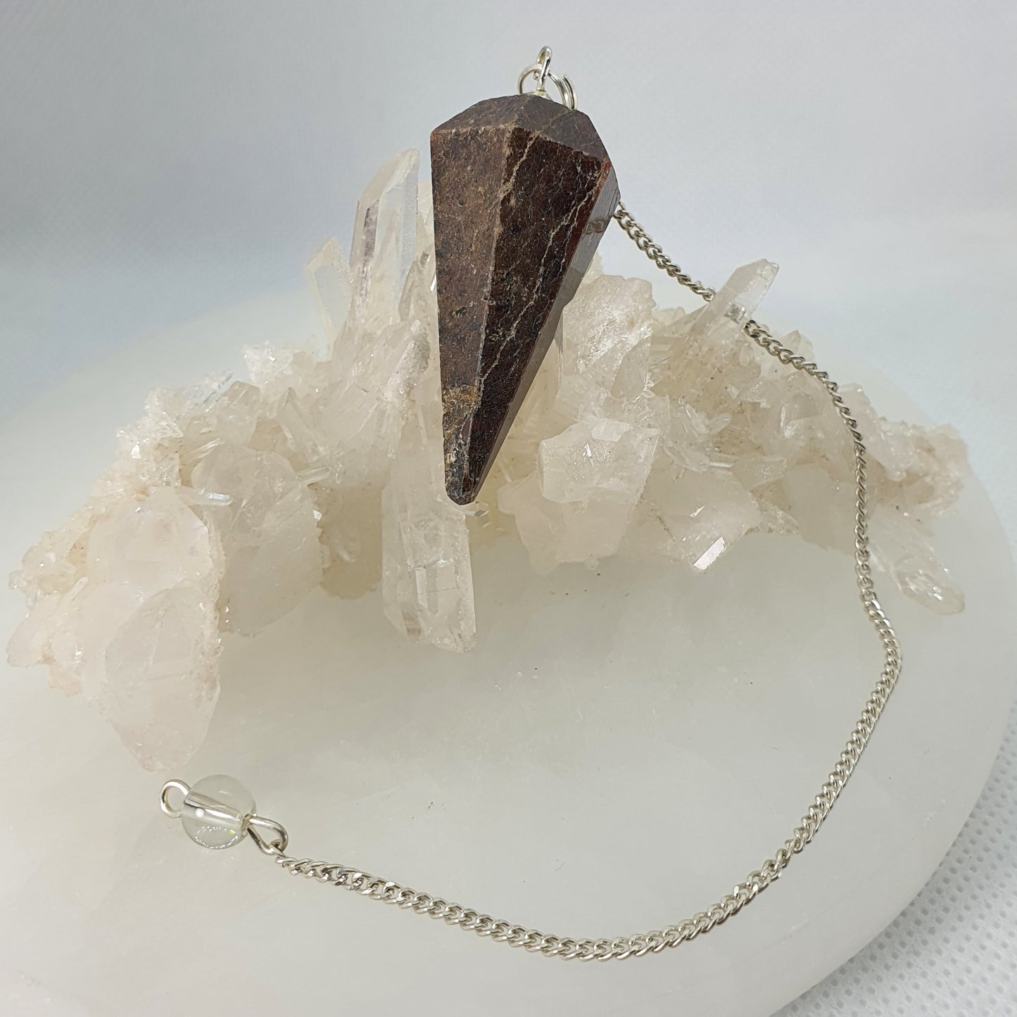 Crystals - Garnet Pendulum