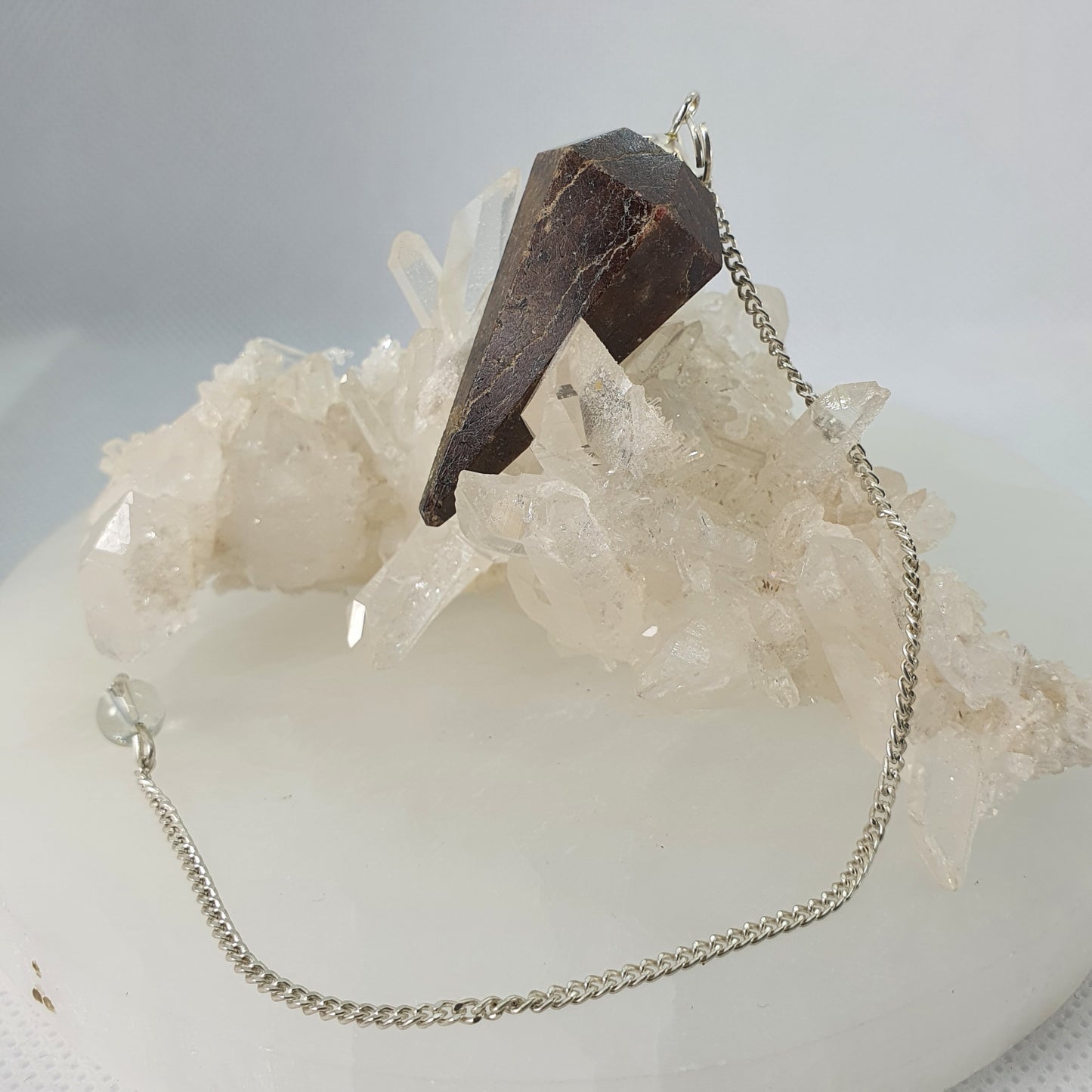 Crystals - Garnet Pendulum