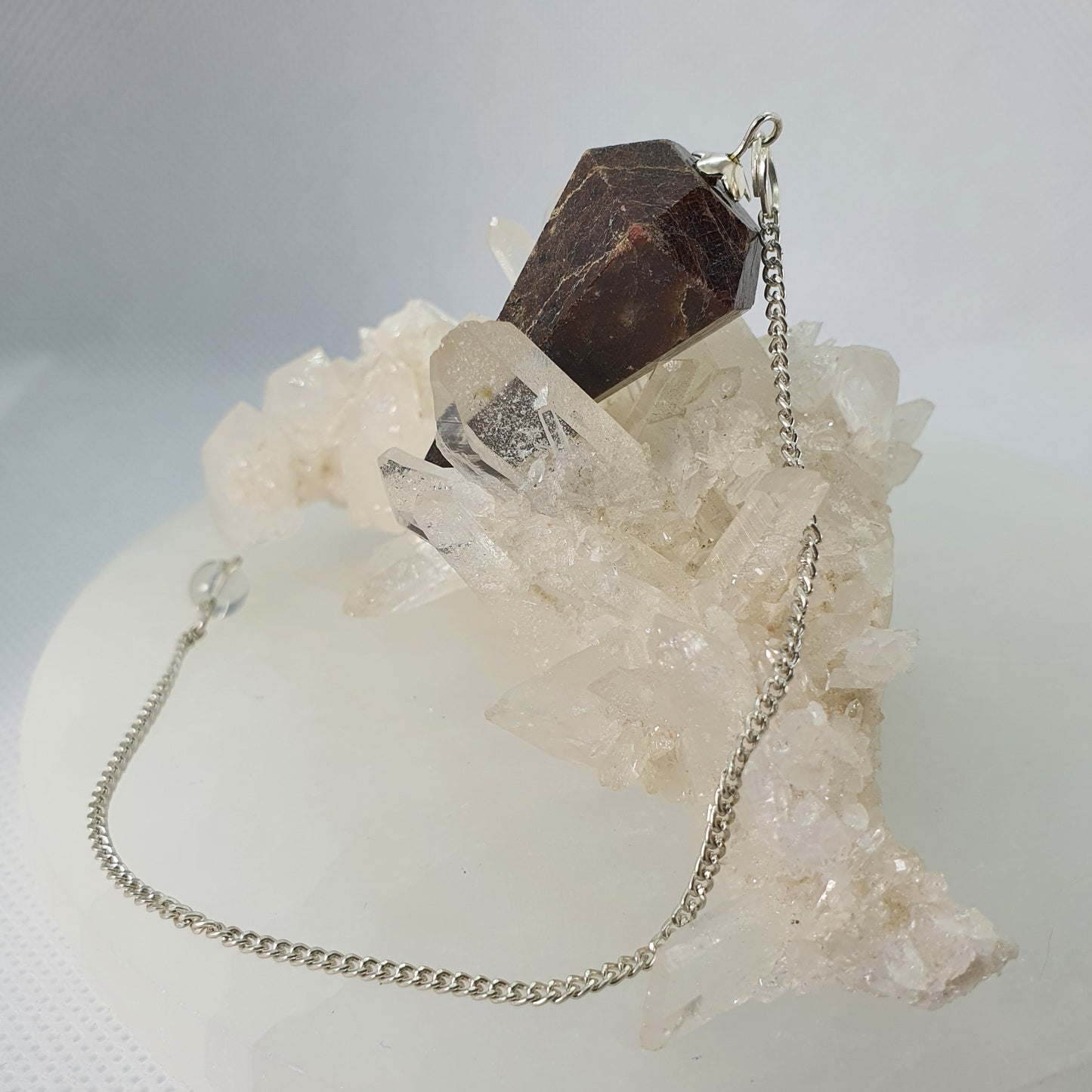 Crystals - Garnet Pendulum