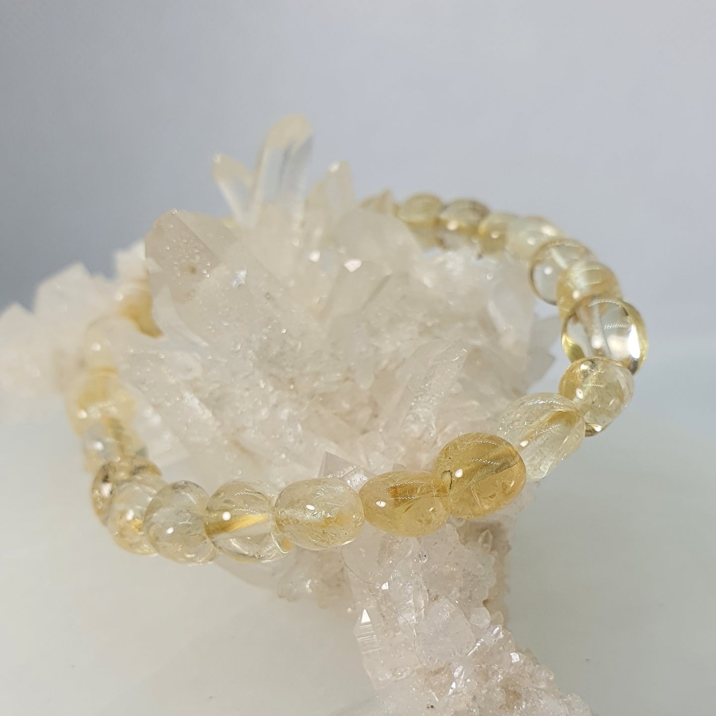 Crystals - Citrine Bracelet (Smaller Bead)