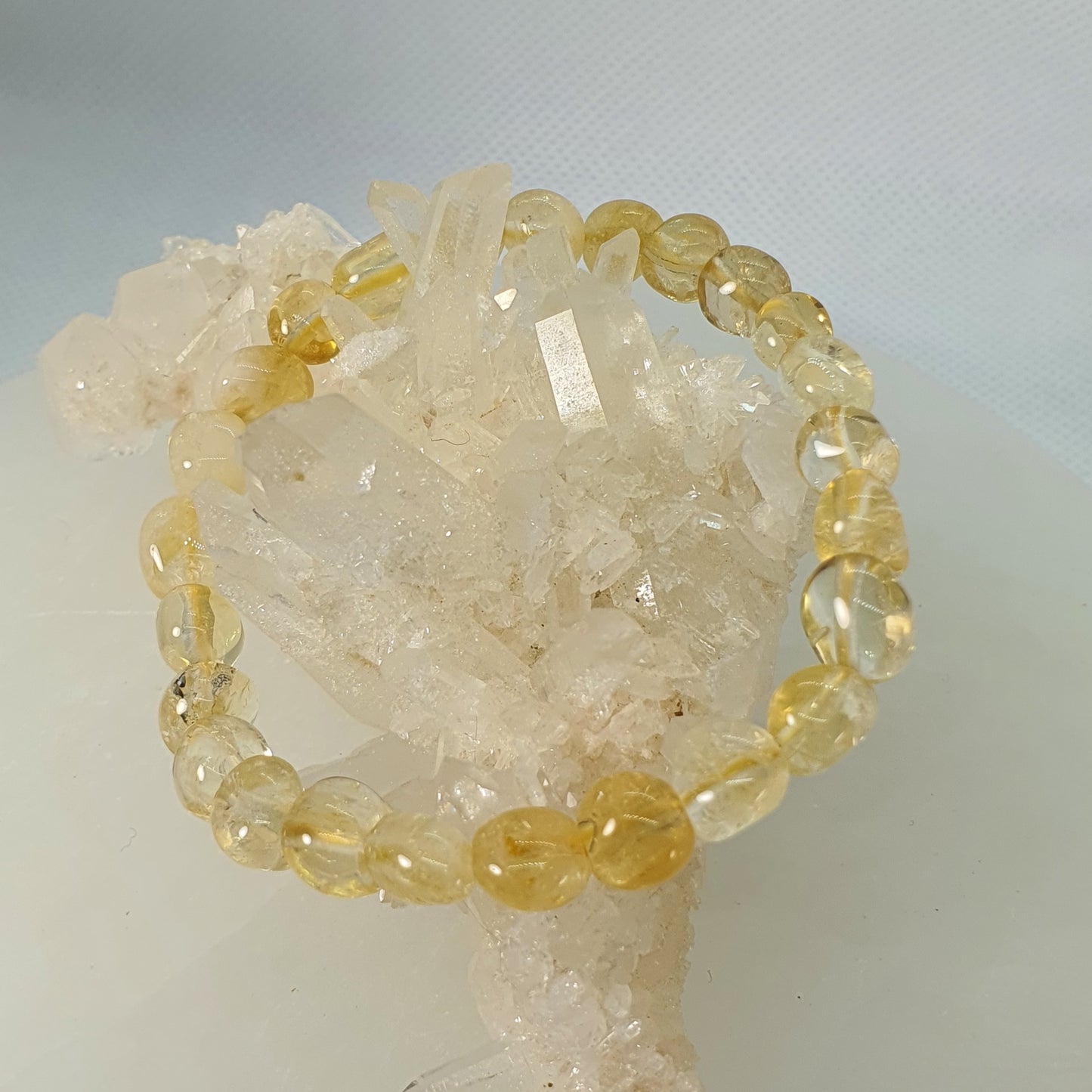 Crystals - Citrine Bracelet (Smaller Bead)
