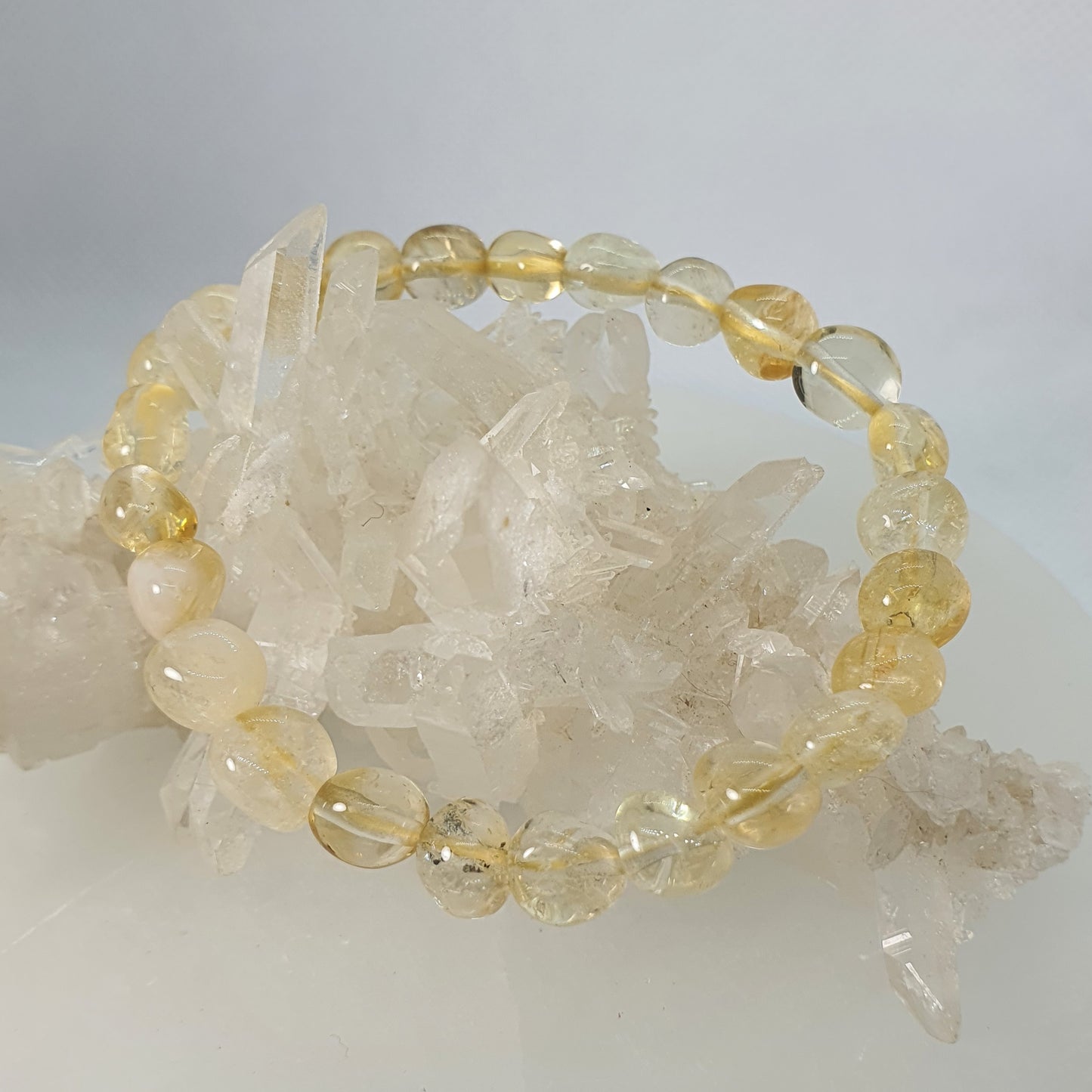 Crystals - Citrine Bracelet (Smaller Bead)