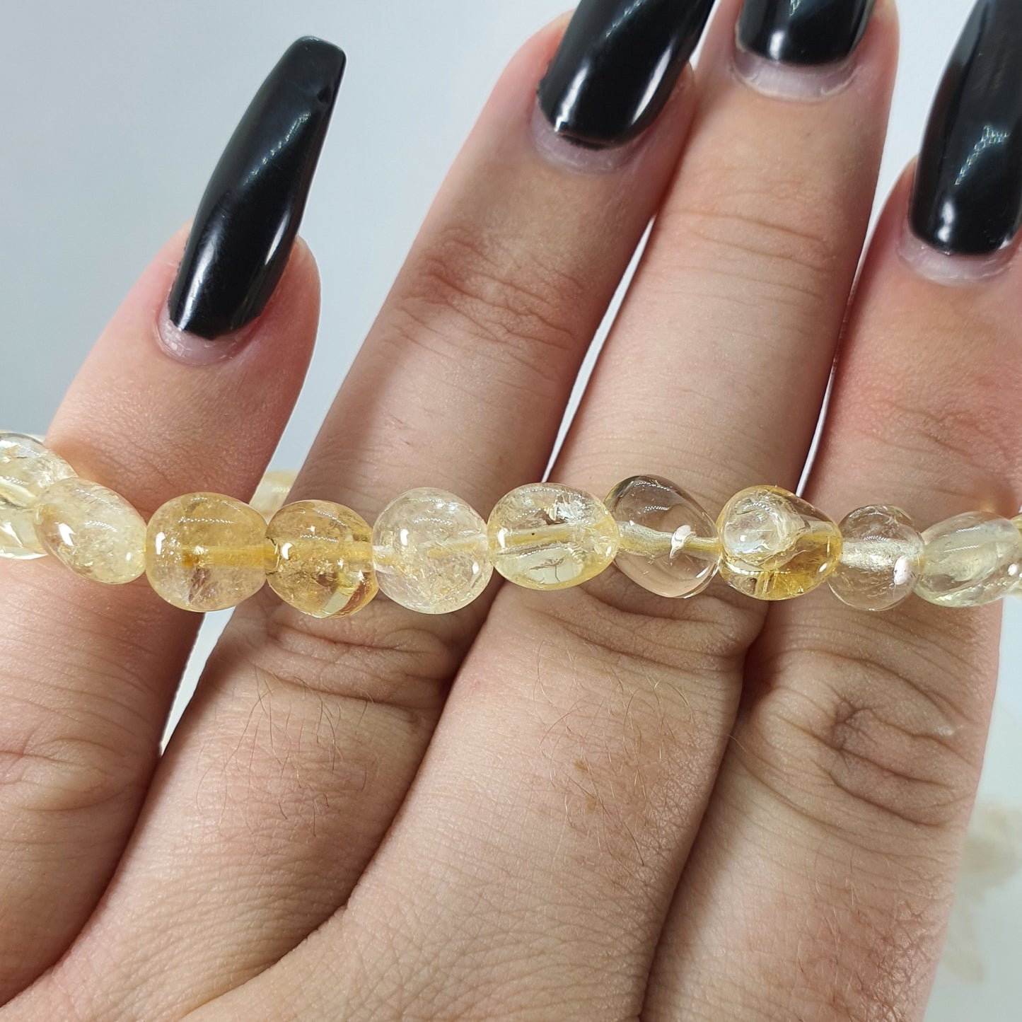 Crystals - Citrine Bracelet (Smaller Bead)