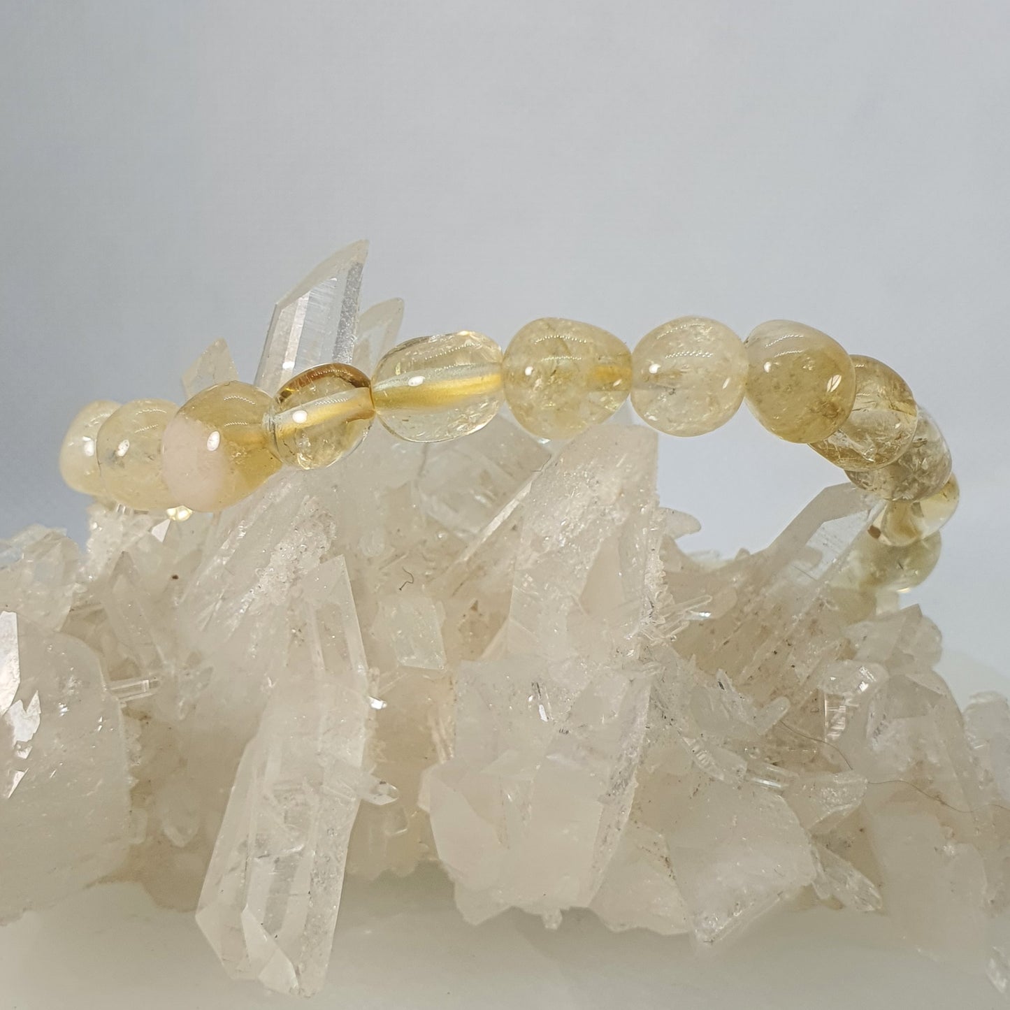 Crystals - Citrine Bracelet (Smaller Bead)