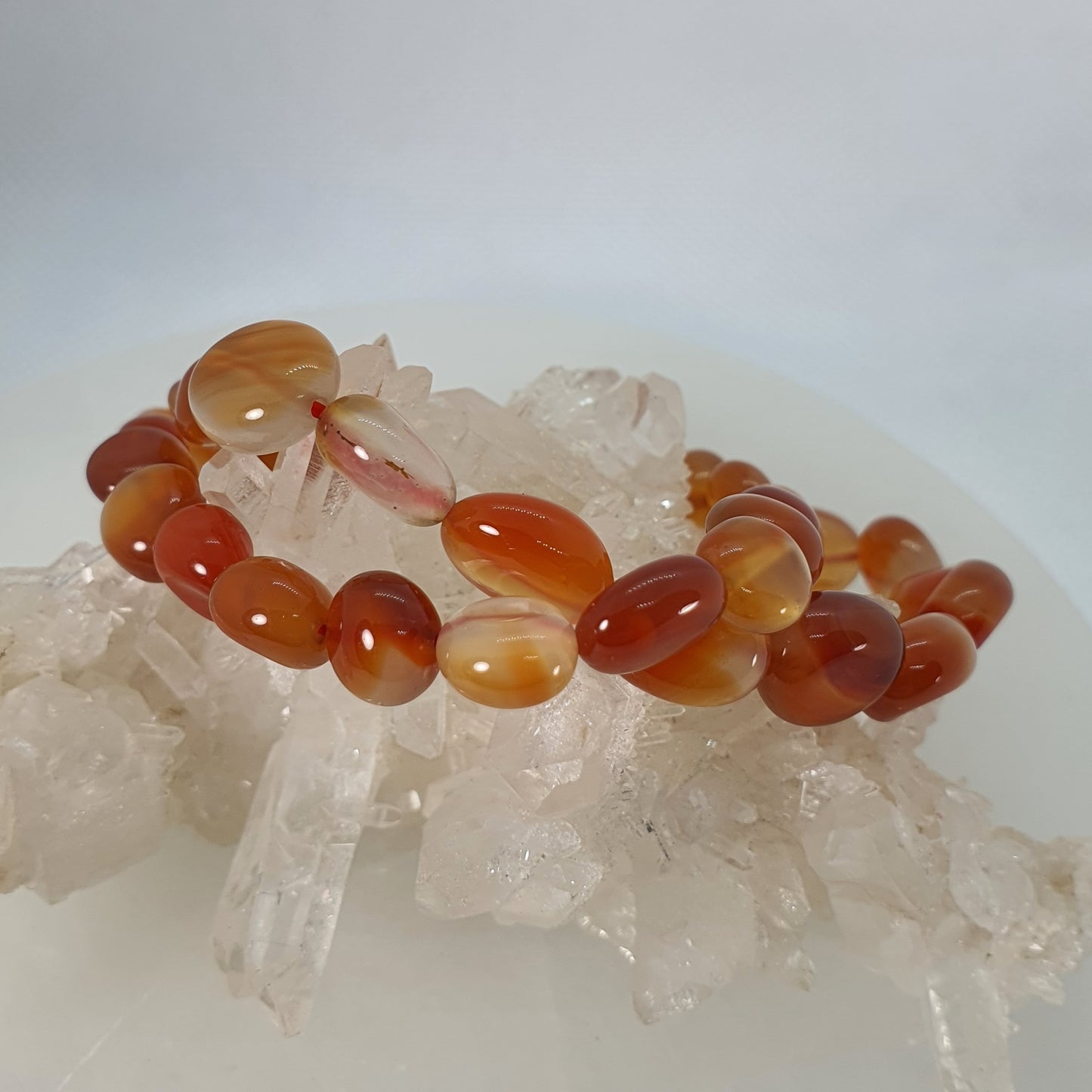Crystals - Carnelian Bracelet
