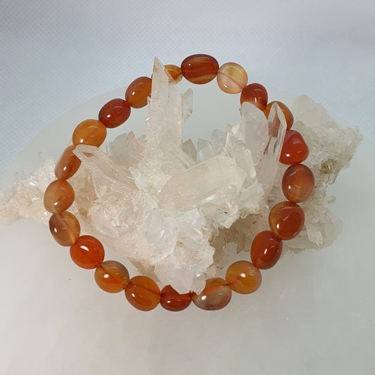Crystals - Carnelian Bracelet