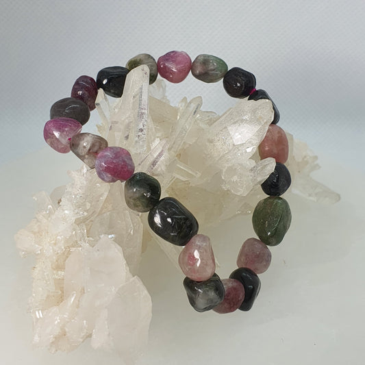 Crystals - Coloured Tourmaline Bracelet