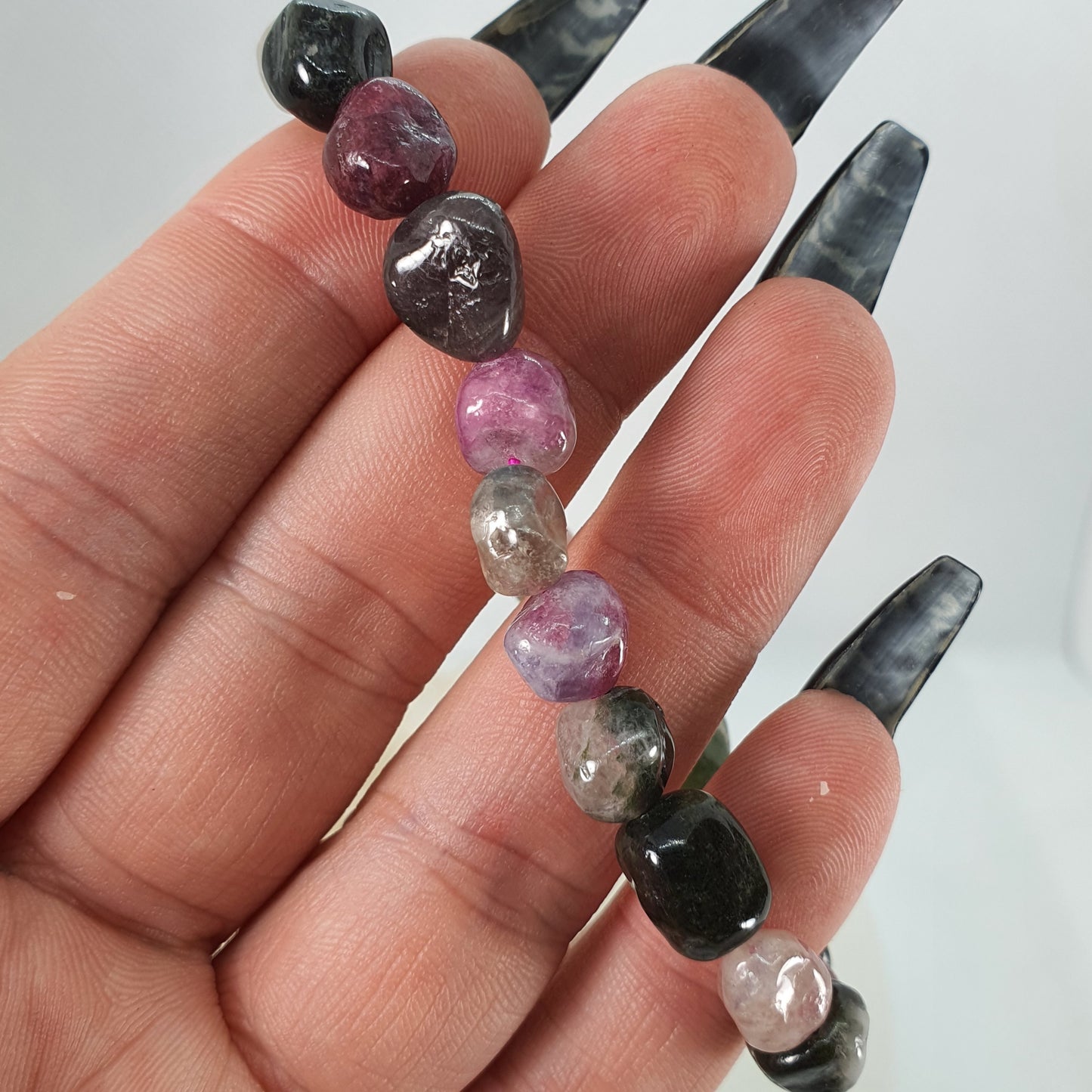 Crystals - Coloured Tourmaline Bracelet