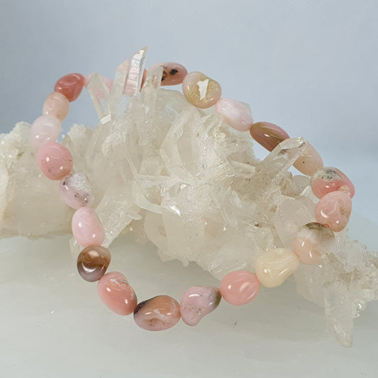 Crystals - Opal (Pink) Bracelet