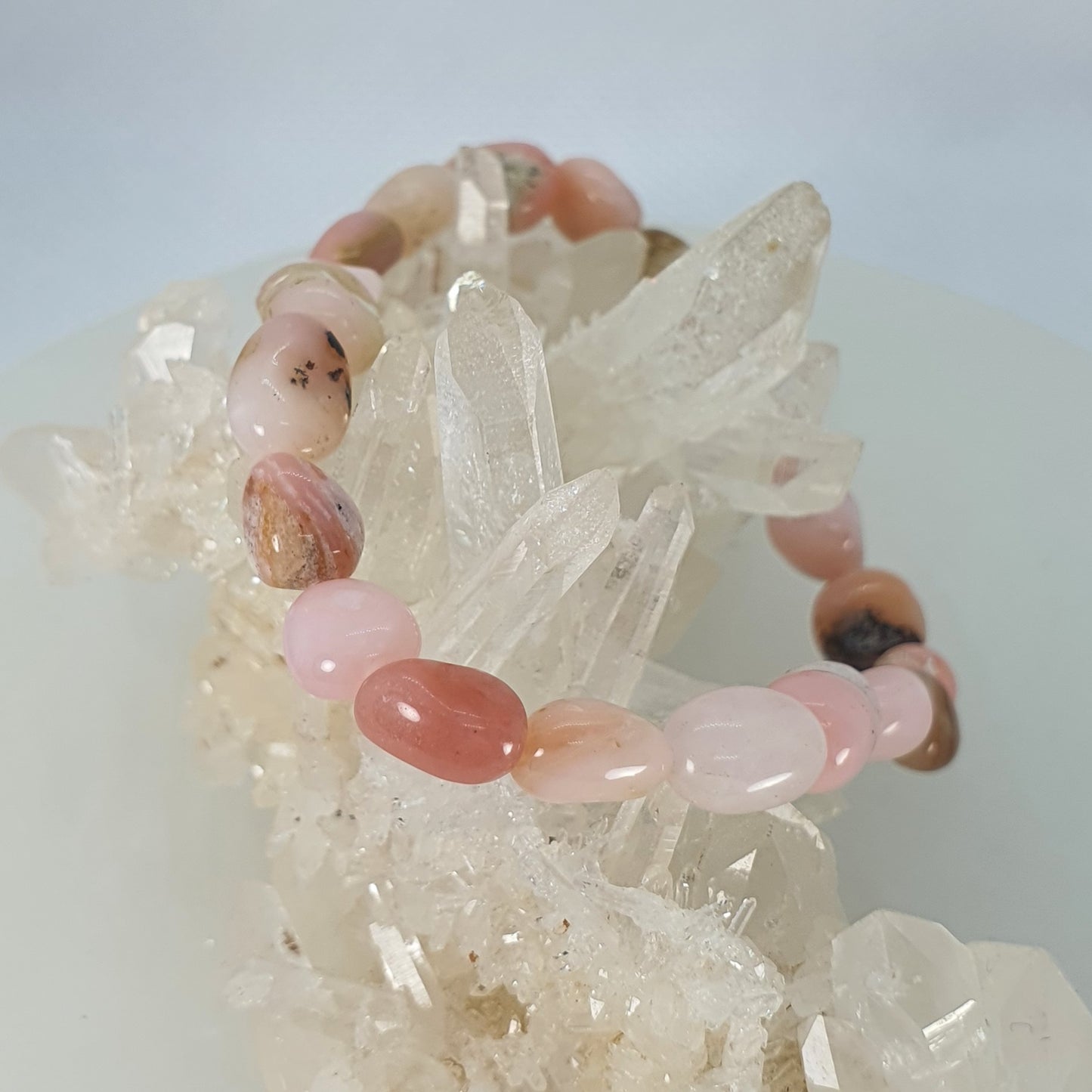 Crystals - Opal (Pink) Bracelet