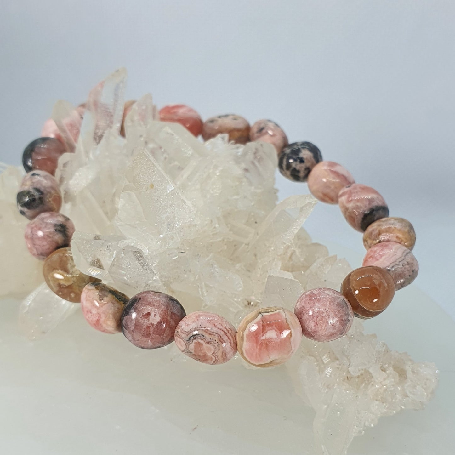 Crystals - Rhodochrosite Bracelet