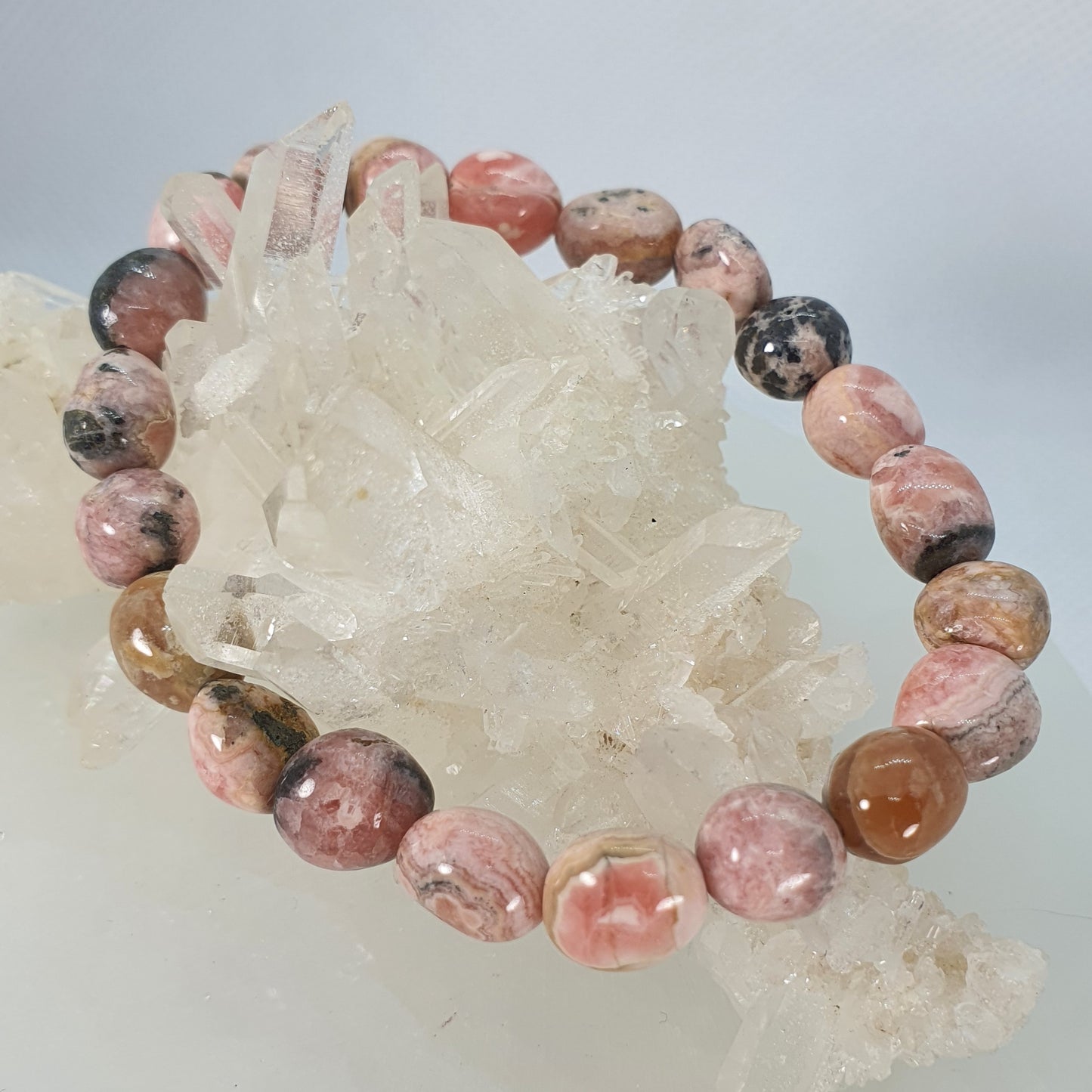 Crystals - Rhodochrosite Bracelet