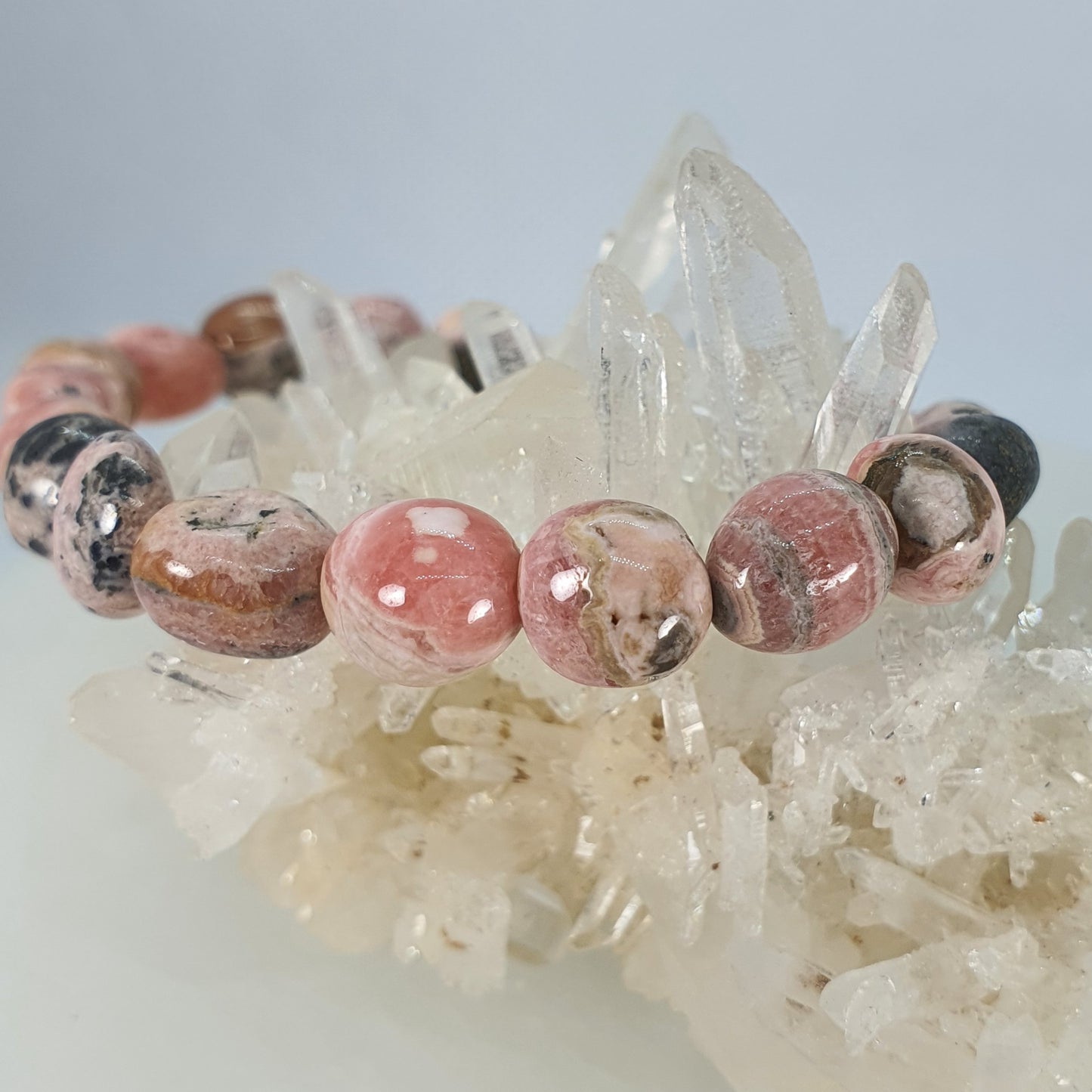 Crystals - Rhodochrosite Bracelet