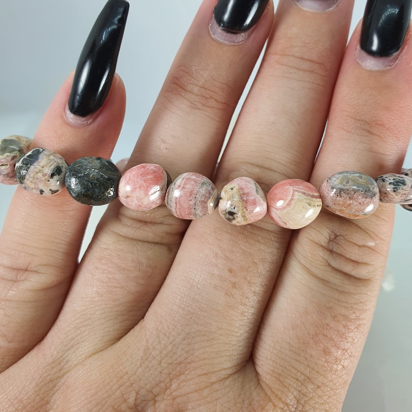 Crystals - Rhodochrosite Bracelet