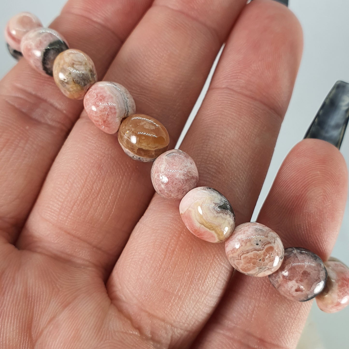 Crystals - Rhodochrosite Bracelet