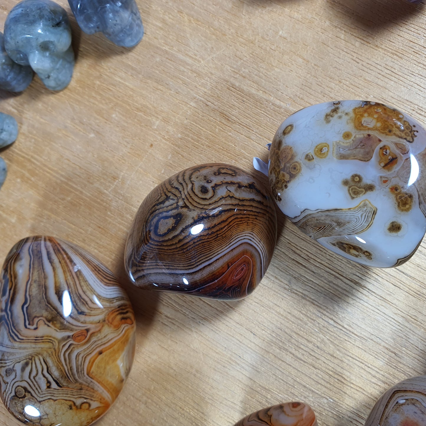 Crystals - Sardonyx (Orange) Tumbled Stone (Large)